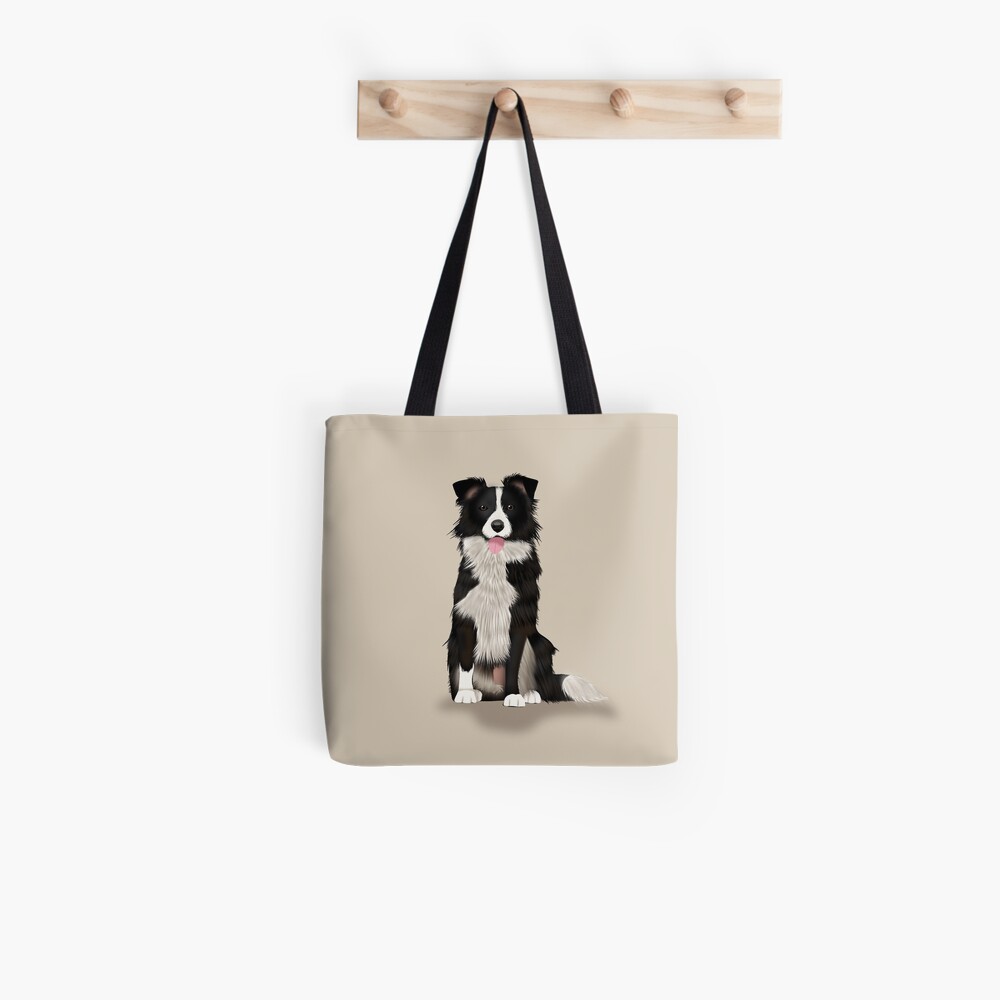 Border Collie Tote Bag