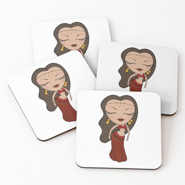 Item preview, Brunette Bellydancer  designed and sold by Shelley  Epling Embrey.