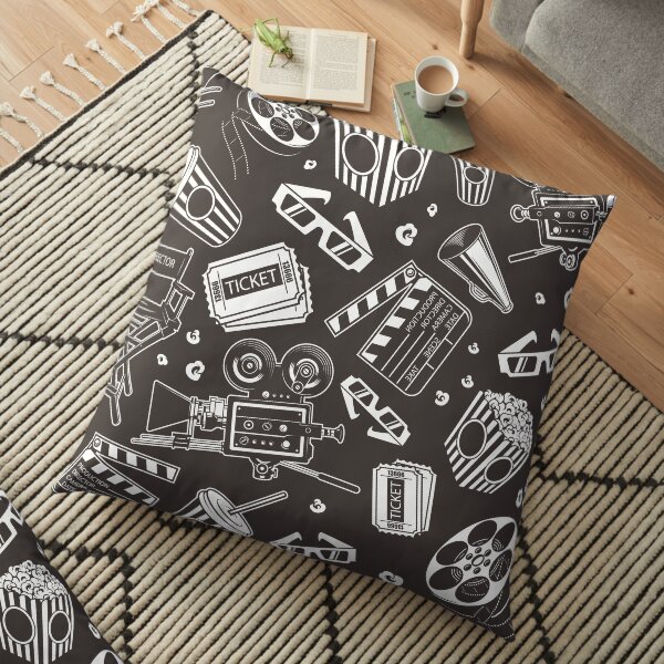 Cinema Pattern Floor Pillow