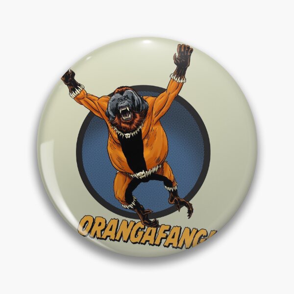 Item preview, Orangafang! - circle designed and sold by 13thFloorDesign.