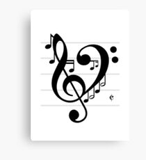 Love Music II Canvas Print