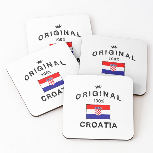 Item preview, Croatia Croatian Zagreb Istria Dalmatia Rijeka designed and sold by GeogDesigns.
