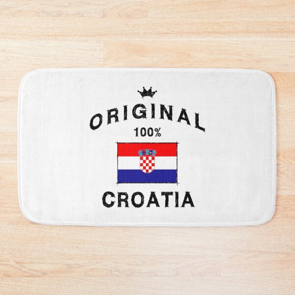 Item preview, Croatia Croatian Zagreb Istria Dalmatia Rijeka designed and sold by GeogDesigns.