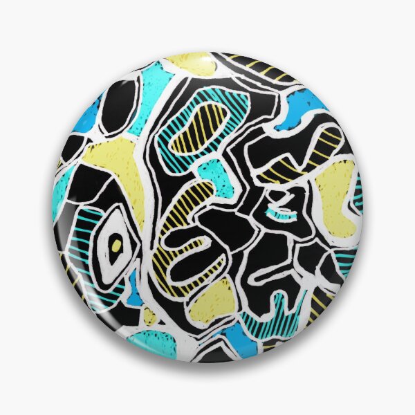 Item preview, DUBUFFETESQUE - Illustration in the style of Dubuffet designed and sold by Clifford Hayes.