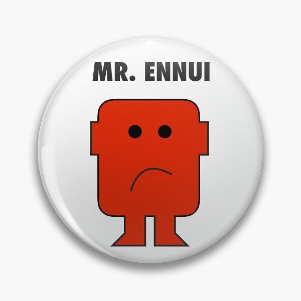 Item preview, Mr. Ennui designed and sold by eerankin.