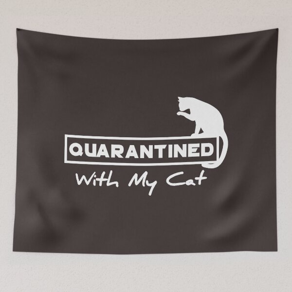 Item preview, Quarantined With My Cat designed and sold by youneszahrane.