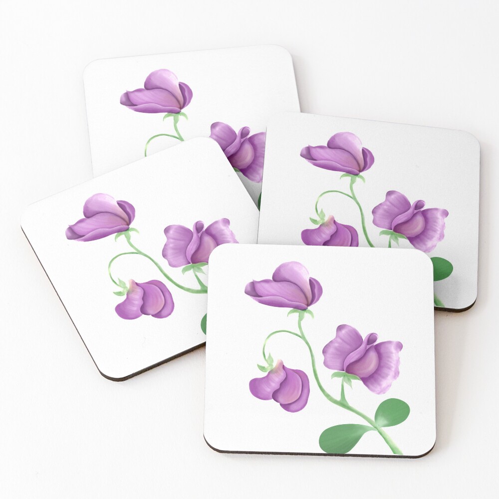 Item preview, Coasters (Set of 4) designed and sold by pixiepatterns.