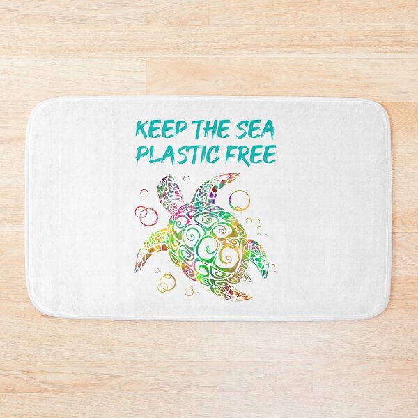 Item preview, Keep the Sea Plastic Free. Funny Save The Turtles Design design designed and sold by D-C-Designs.