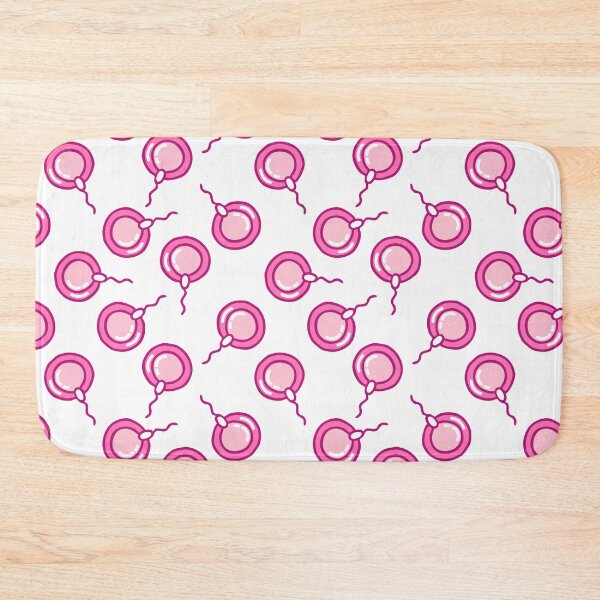 Item preview, ovum and sperm seamless doodle pattern designed and sold by zizimentos.