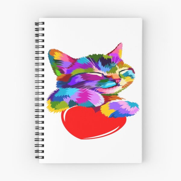 Item preview, smilin cat hug heart design - Gifts designed and sold by kedesign1.