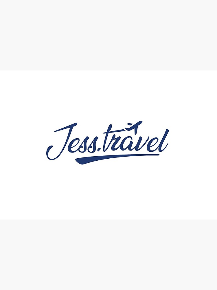 Jess.Travel Logo Reverse Blue by Jess-Travel