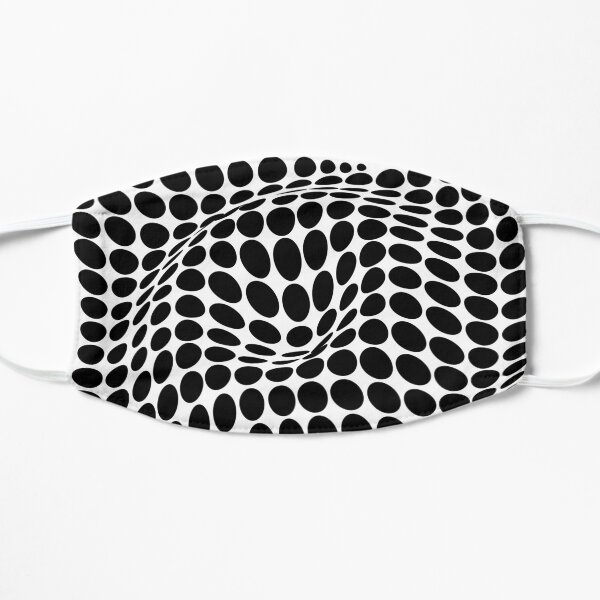 COME INSIDE (BLACK) Mascarilla plana