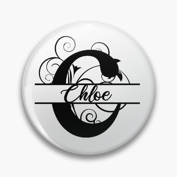 Item preview, Personalized Name Monogram C - Chloe - Letter C - Black designed and sold by MysticMagpie.