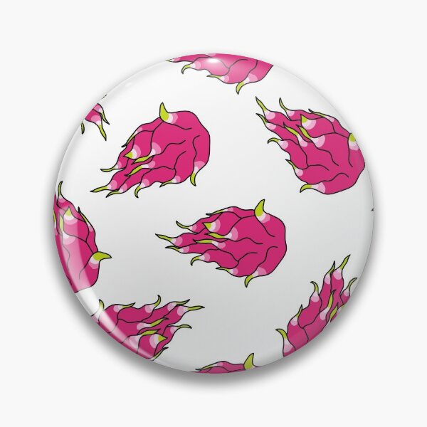 Item preview, pitahaya (dragon fruit) seamless doodle pattern designed and sold by zizimentos.