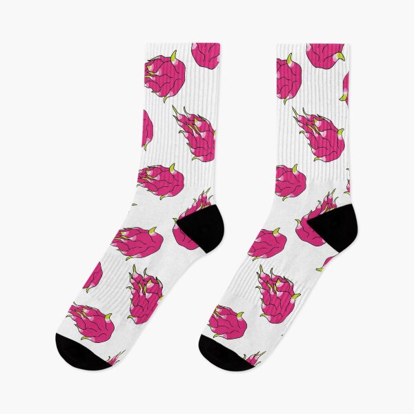 Item preview, pitahaya (dragon fruit) seamless doodle pattern designed and sold by zizimentos.
