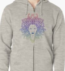 Medusa (colors) Zipped Hoodie