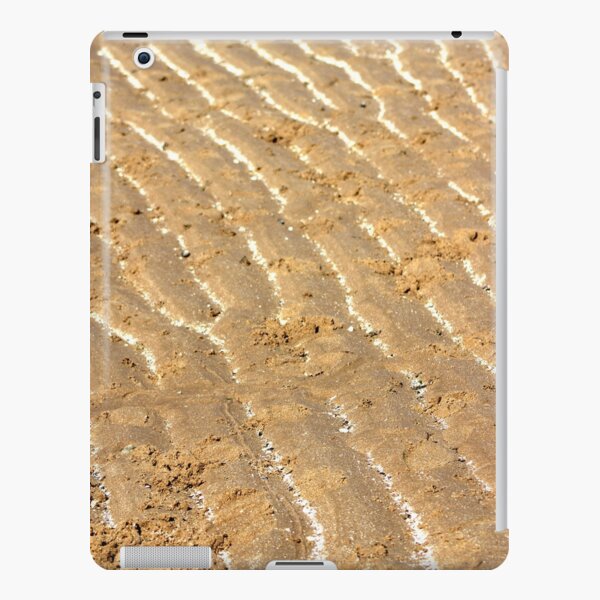 Chalk trails in the sand iPad Snap Case