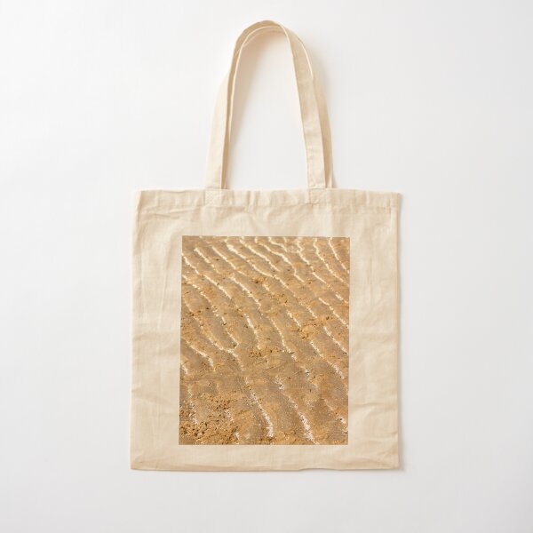 Chalk trails in the sand Cotton Tote Bag