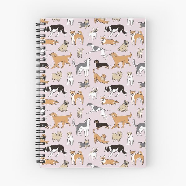 Item preview, Perros Diversión rosa designed and sold by AnaAnaDesign.