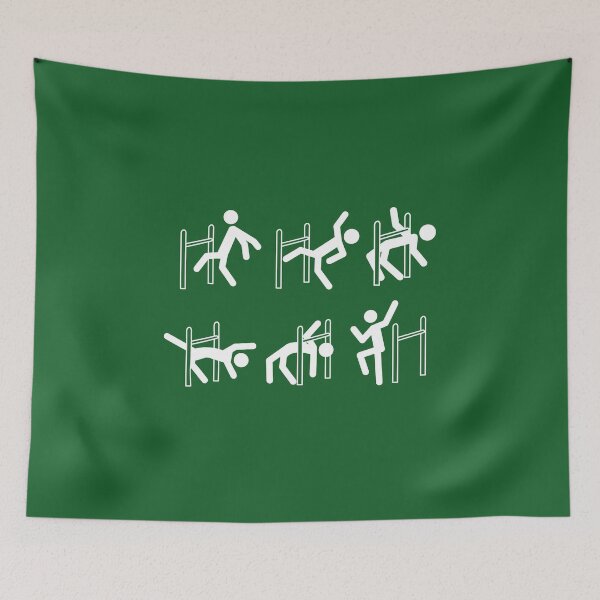 Item preview, Design of  six silhouettes limbo dancing designed and sold by FFelder.