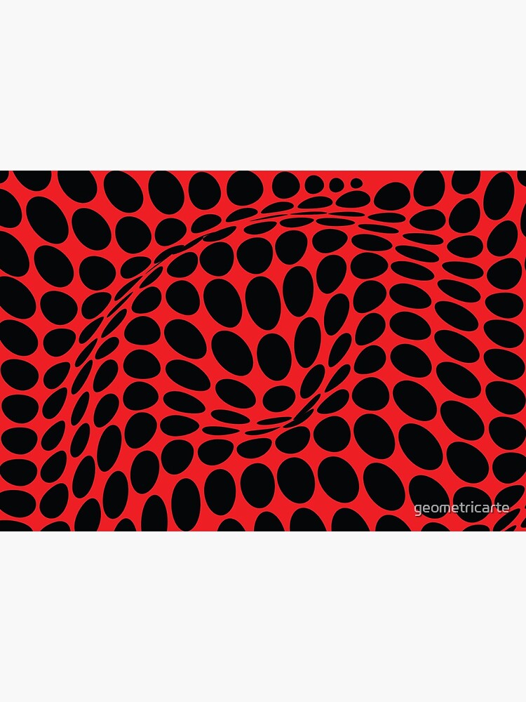COME INSIDE (RED/BLACK) de geometricarte