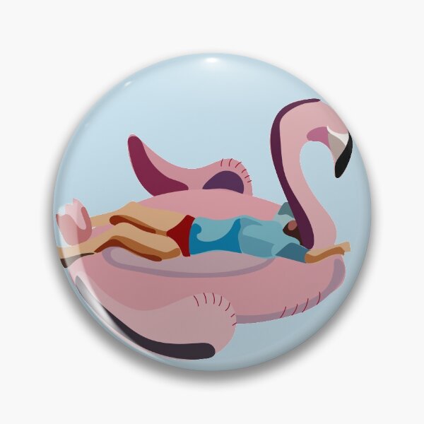 Item preview, Relaxing Flamingo designed and sold by SBlinkoff.