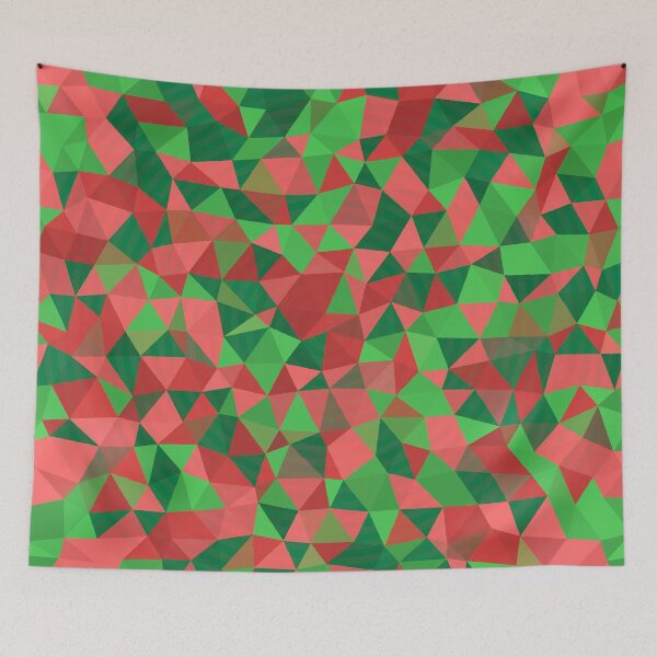 Item preview, Watermelon Low Poly Background 2 designed and sold by xesed.