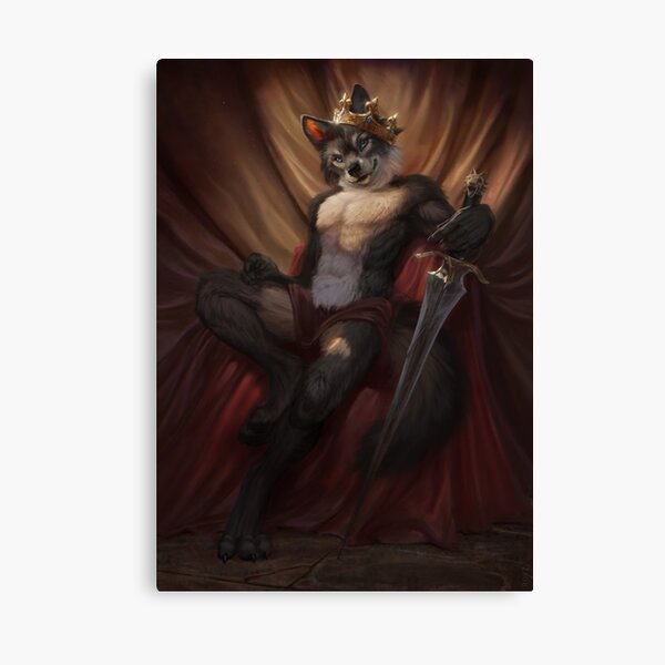 Long live the king Canvas Print