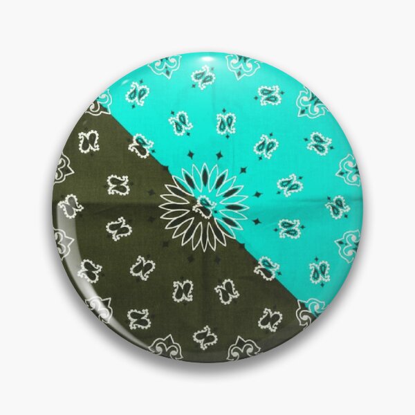 Item preview, Classic Bandana (Turquoise version) designed and sold by graphicmeyou.