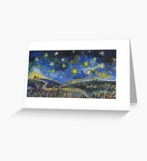 Long Journey to Bethlehem Greeting Card