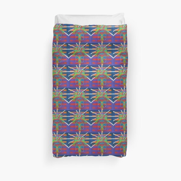 Hexagram 14-Ta Yu (Wealth) Duvet Cover