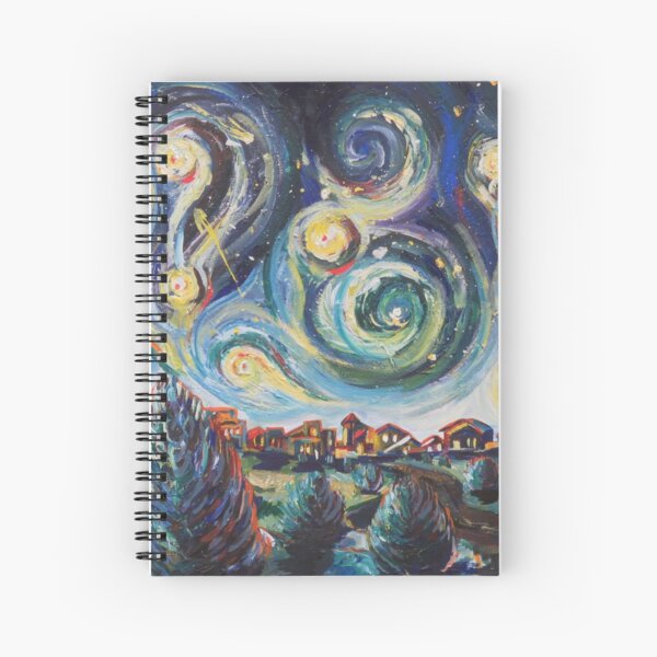 Holy Night Spiral Notebook