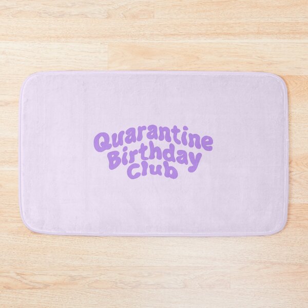 Item preview, Quarantine Birthday Club Purple designed and sold by Nabibibi.