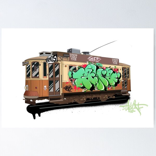 Item preview, Porto Old Tram designed and sold by Tachat.