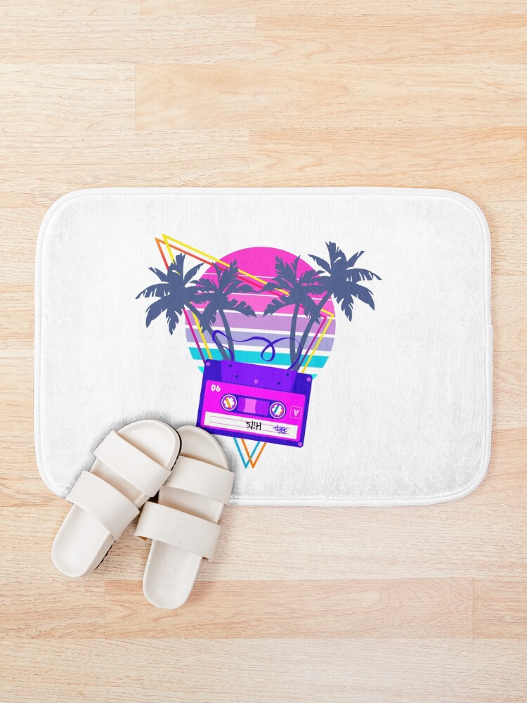 "90s Vaporwave Sunset Cassette Tape in Outrun Synthwave style design ...