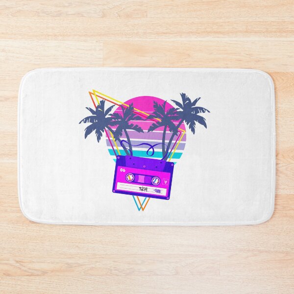 Item preview, 90s Vaporwave Sunset Cassette Tape in Outrun Synthwave style design designed and sold by D-C-Designs.
