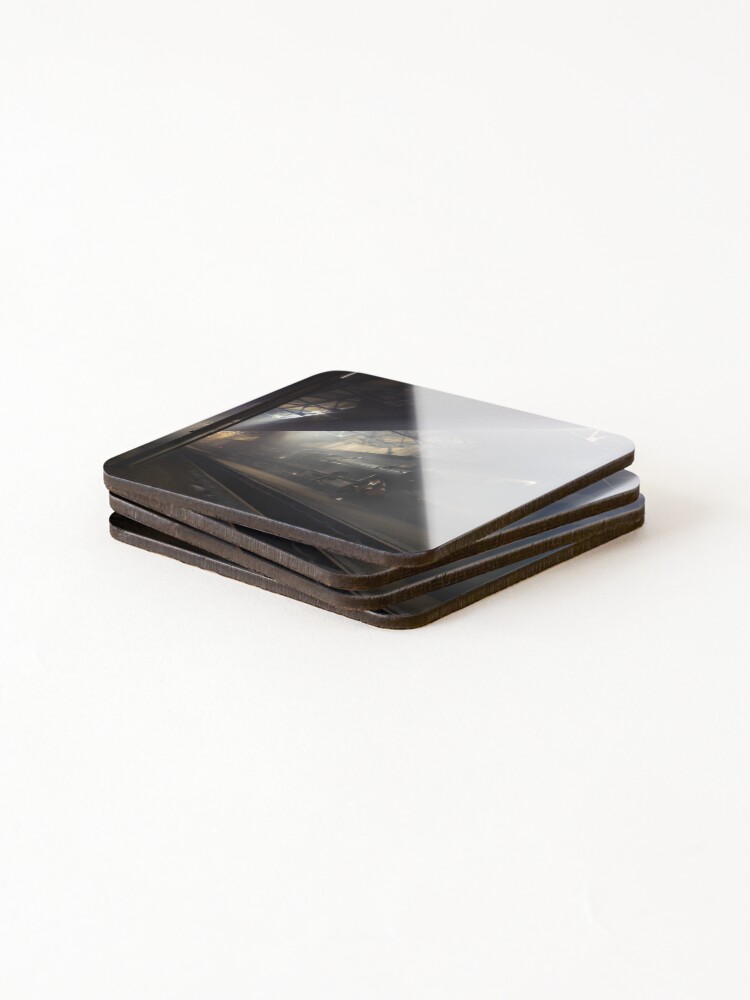 Thumbnail 4 of 5, Coasters (Set of 4), Waiting designed and sold by Rjmcveigh.