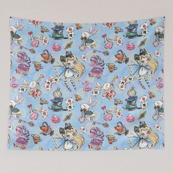 Item preview, Alice In Wonderland Cat Rabbit designed and sold by EldaAndLucie.