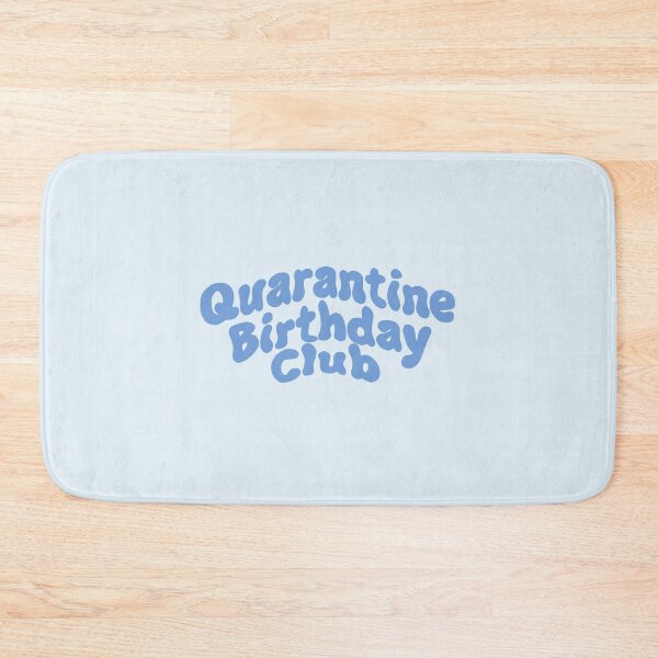 Item preview, Quarantine Birthday Club Blue designed and sold by Nabibibi.