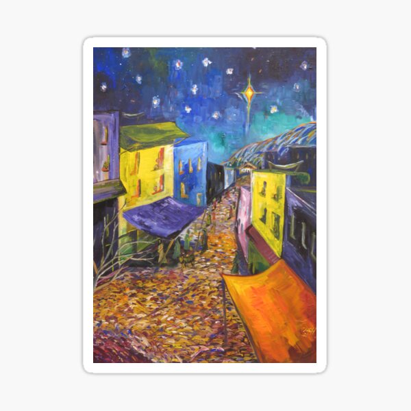 Star at Night Sticker