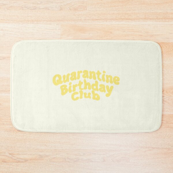 Item preview, Quarantine Birthday Club Yellow designed and sold by Nabibibi.