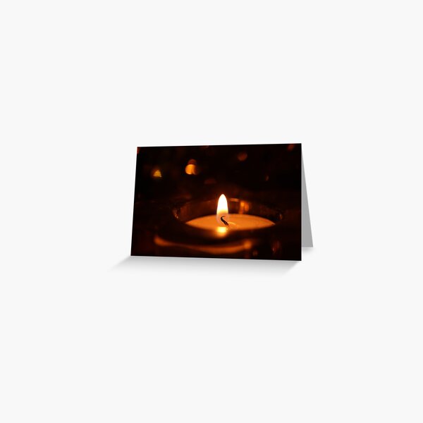 Candlelight Greeting Card