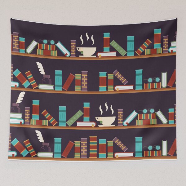 Item preview, Mystical Bookshelf designed and sold by Benlocreative.