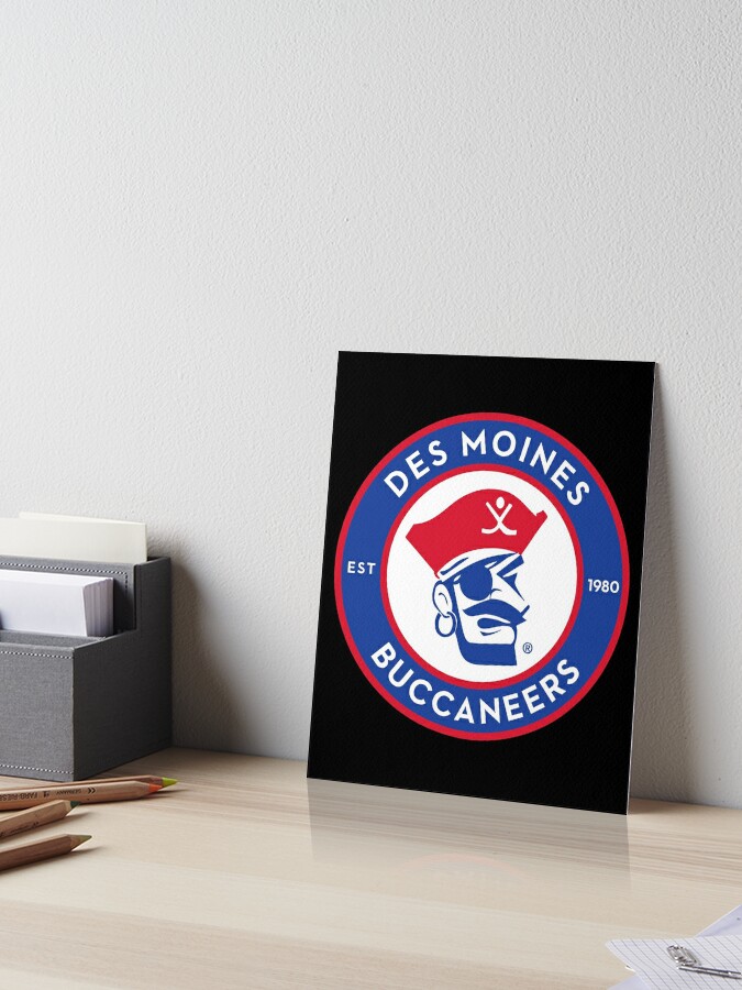 Des Moines Buccaneers Art Board Print for Sale by babaihstore