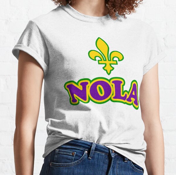 Mardi Gras 504 Nola New Orleans Louisiana LA 2022 Baseball Sleeve Shirt