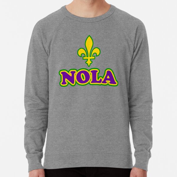 NOLA New Orleans Louisiana Lightweight Sweatshirt