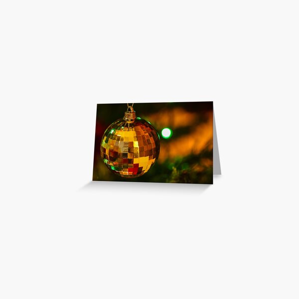 Festive Bauble Greeting Card