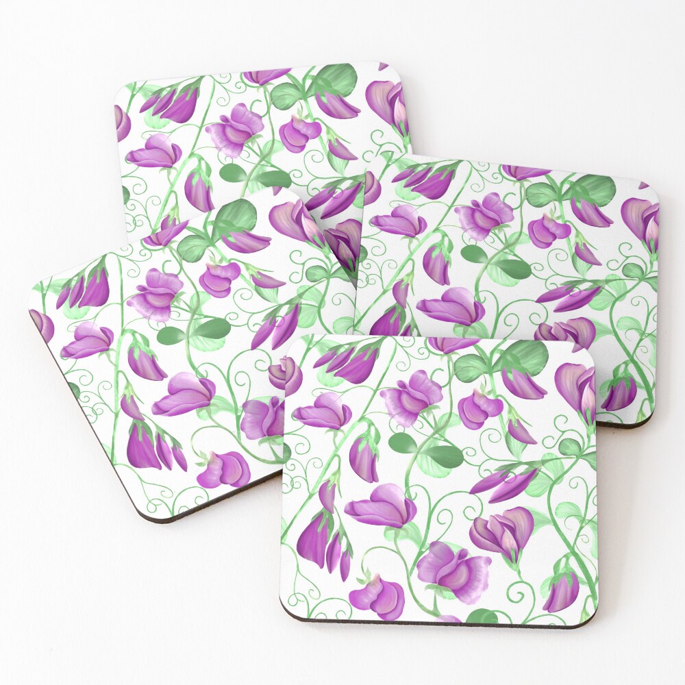 Item preview, Coasters (Set of 4) designed and sold by pixiepatterns.