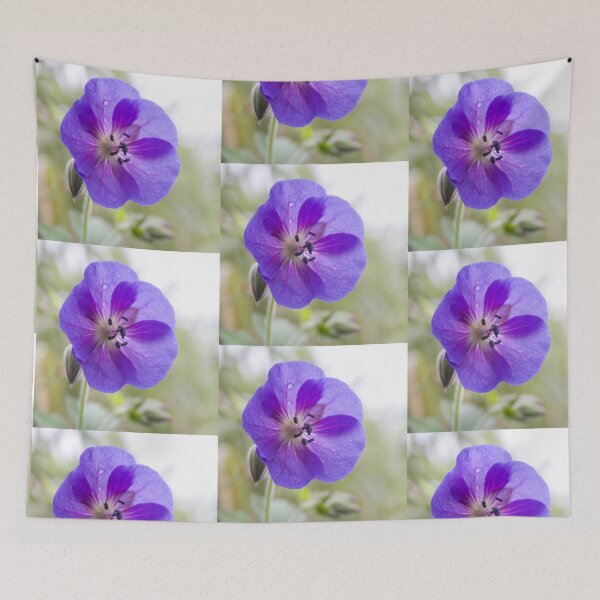 Item preview, Violet passion, big bold purple fliwer designed and sold by Latch Farm  Studios.