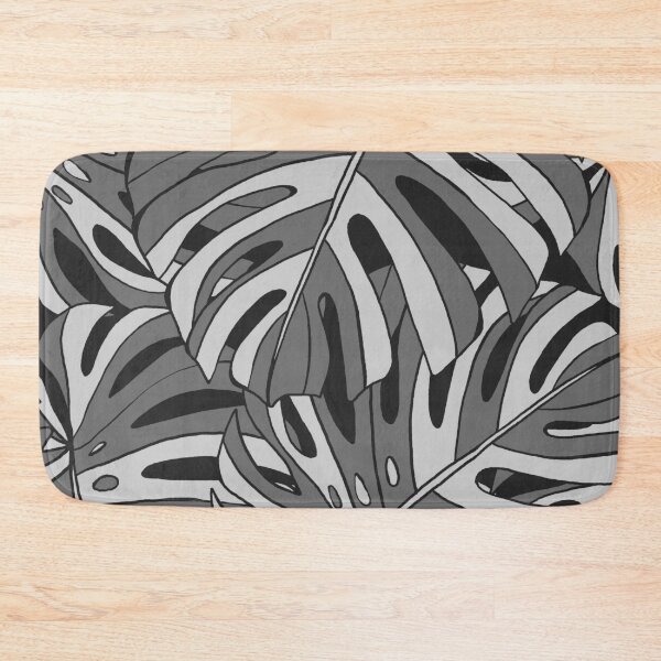 Item preview, Monstera Tropical Grey designed and sold by boriskrance.